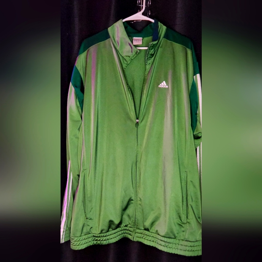 Adidas zip up jacket